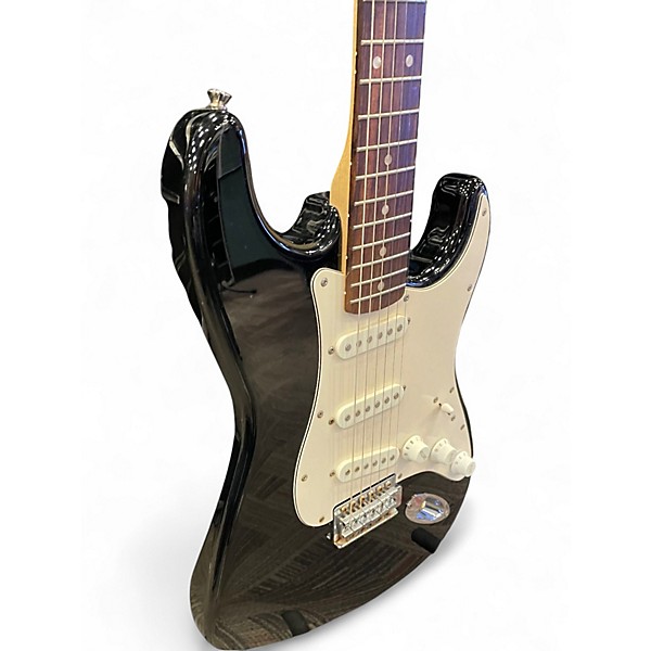 Used Squier Affinity Stratocaster Black Solid Body Electric Guitar