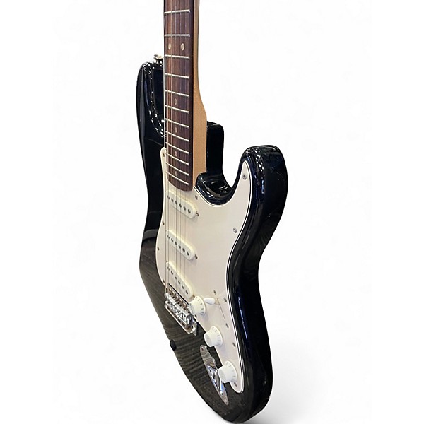 Used Squier Affinity Stratocaster Black Solid Body Electric Guitar