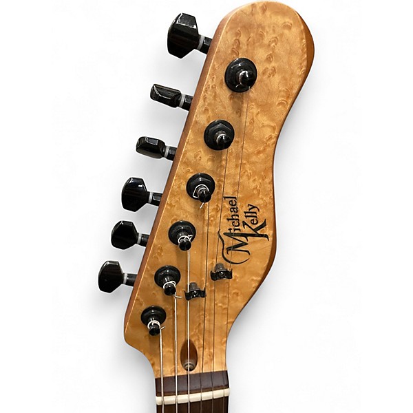 Used Michael Kelly MOD SHOP 50 BURLED MAPLE NATURAL Solid Body Electric Guitar