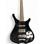 Used Warwick Infinity 4 String Trans Black Electric Bass Guitar