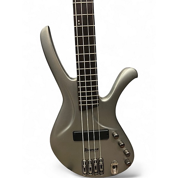 Used Ibanez EDA900 SILVER Electric Bass Guitar