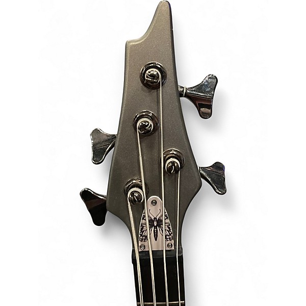 Used Ibanez EDA900 SILVER Electric Bass Guitar