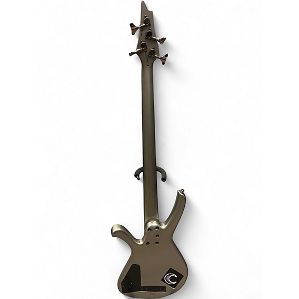 Used Ibanez EDA900 SILVER Electric Bass Guitar