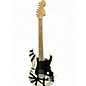 Used EVH Striped Series 78' Eruption Black and White Stripes Solid Body Electric Guitar thumbnail