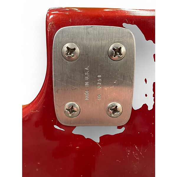 Used Kapa Continental Red Solid Body Electric Guitar