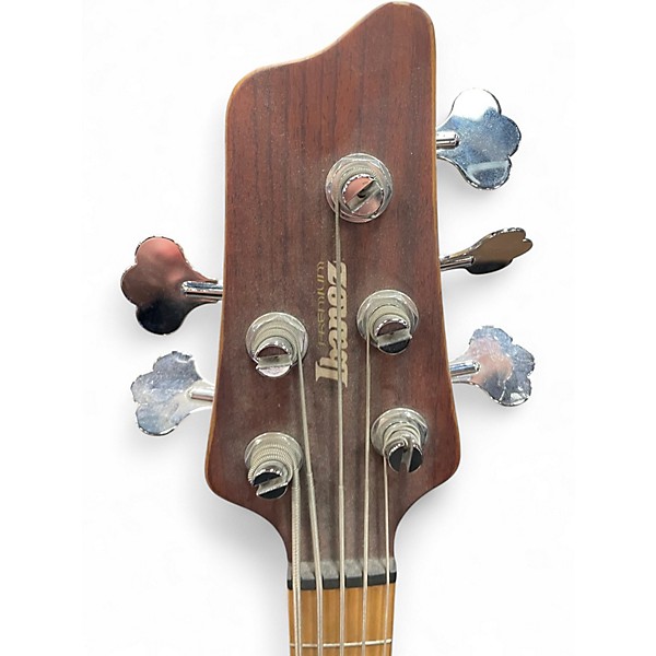 Used Ibanez ATK815 Mahogany Electric Bass Guitar