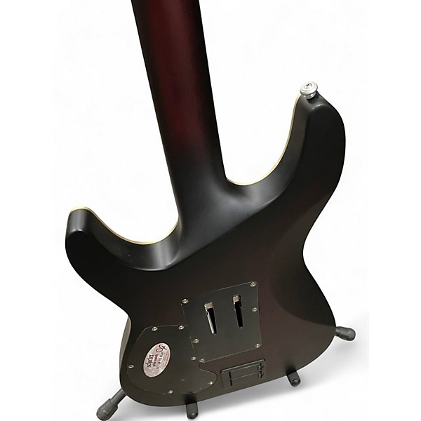 Used Schecter Guitar Research C1 Floyd Rose Platinum Crimson Red Burst Solid Body Electric Guitar