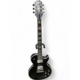 Used Epiphone LES PAUL PROPHECY JET BLACK METALLIC Solid Body Electric Guitar