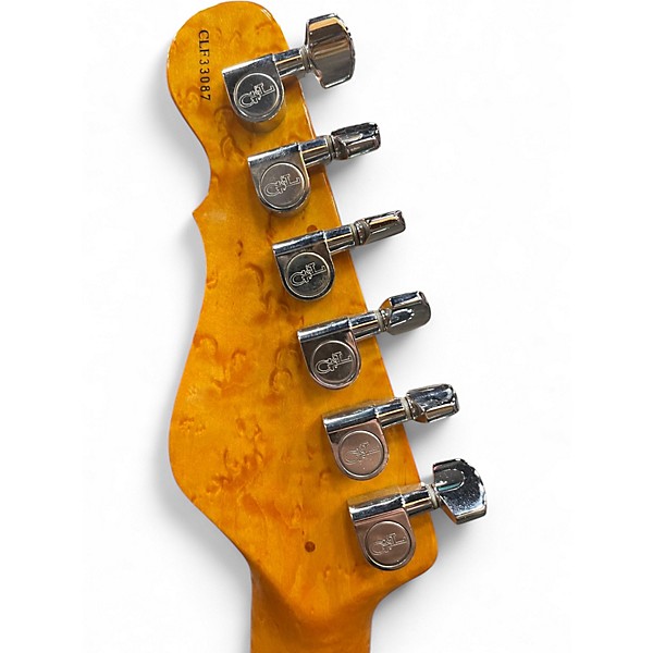 Used G&L ASAT Thinline Custom Trans Blue Hollow Body Electric Guitar