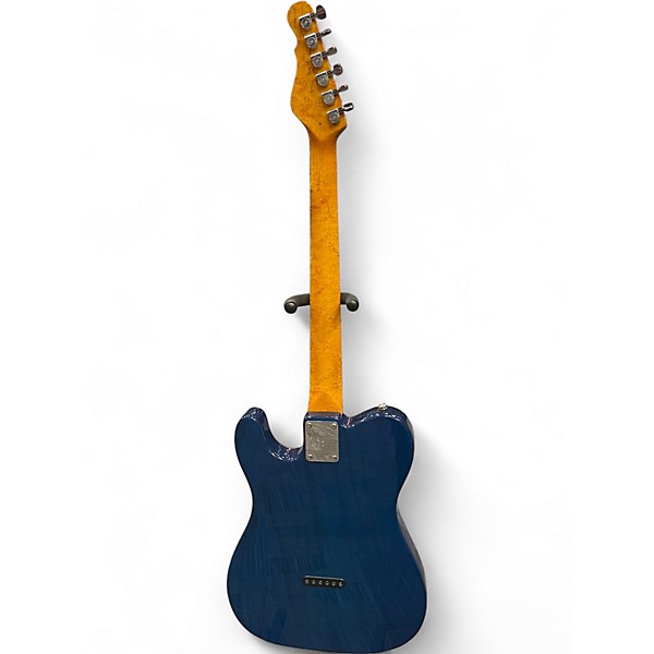 Used G&L ASAT Thinline Custom Trans Blue Hollow Body Electric Guitar