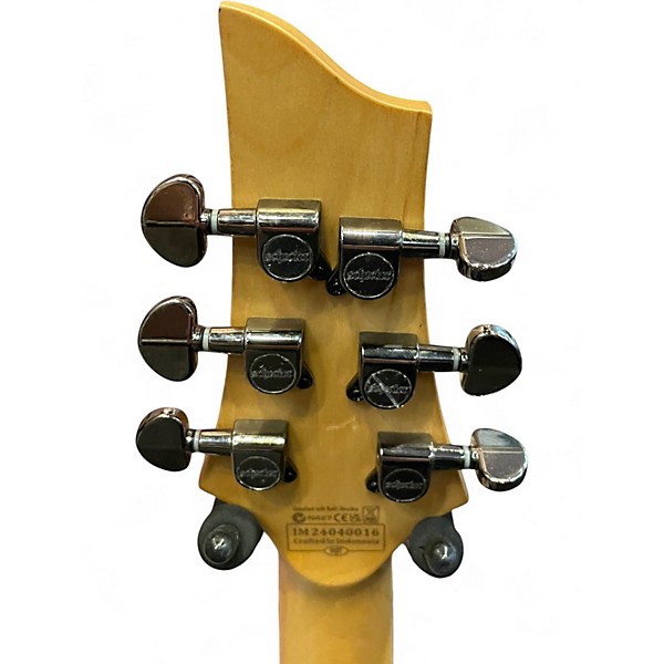 Used Schecter Guitar Research Omen Extreme 6 Trans Orange Solid Body Electric Guitar