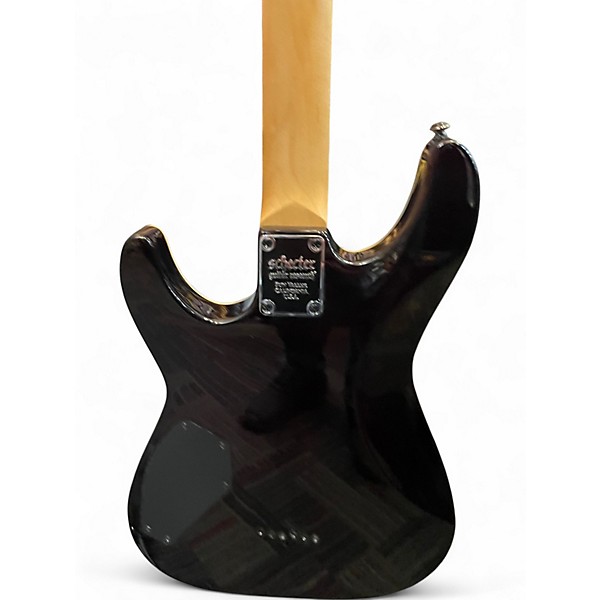 Used Schecter Guitar Research Omen Extreme 6 Trans Orange Solid Body Electric Guitar