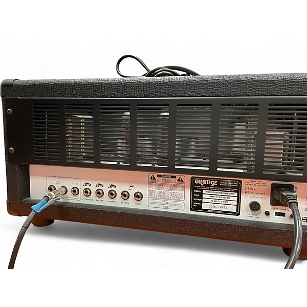 Used Orange Amplifiers Rockerverb RK50H MKIII Tube Guitar Amp Head