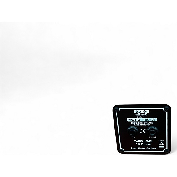 Used Orange Amplifiers PPC412C 4x12 Guitar Cabinet