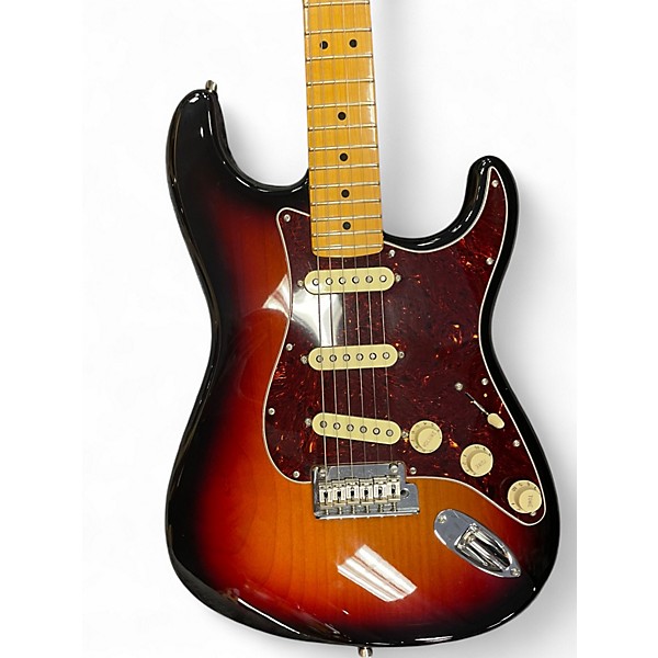 Used Fender American Professional II Stratocaster 3 Color Sunburst Solid Body Electric Guitar