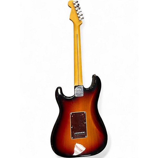 Used Fender American Professional II Stratocaster 3 Color Sunburst Solid Body Electric Guitar