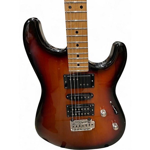 Used Tuttle Guitars CUSTOM CLASSIC-S/ REAR ROUTE 3 Tone Sunburst Solid Body Electric Guitar