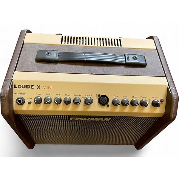 Used Fishman PROLBX500 Loudbox Mini Acoustic Guitar Combo Amp