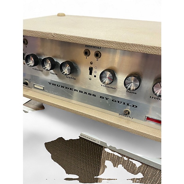 Vintage 1960s Guild Thunderbass HEAD AND CABINET Tube Bass Combo Amp