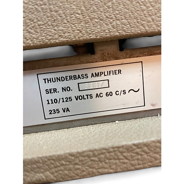 Vintage 1960s Guild Thunderbass HEAD AND CABINET Tube Bass Combo Amp