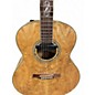Used Ibanez EW20ASNT UPGRADED PICK UP NATURAL QUILT Acoustic Electric Guitar