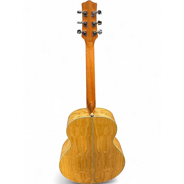 Used Ibanez EW20ASNT UPGRADED PICK UP NATURAL QUILT Acoustic Electric Guitar