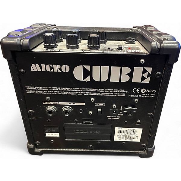 Used Roland Micro Cube Guitar Combo Amp