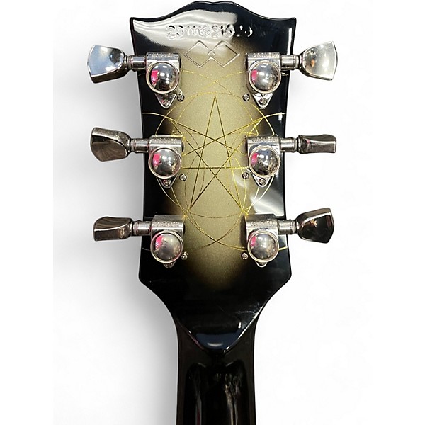 Used Epiphone Adam Jones Les Paul Custom Antique Silverburst Solid Body Electric Guitar