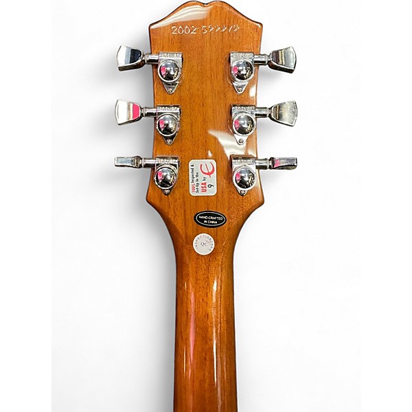 Used Epiphone Les Paul Modern Black Sparle Solid Body Electric Guitar