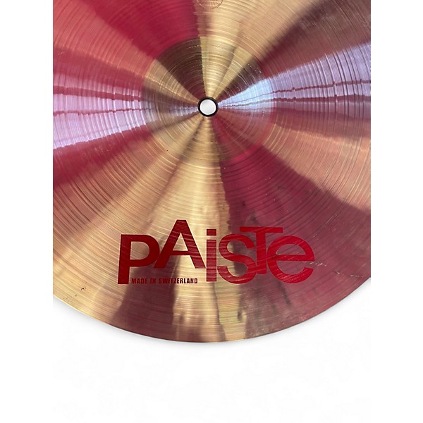 Used Paiste 14in 2002 Crash Cymbal