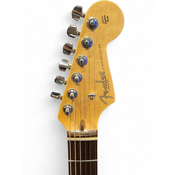 Used Fender American Standard Stratocaster 3 Color Sunburst Solid Body Electric Guitar