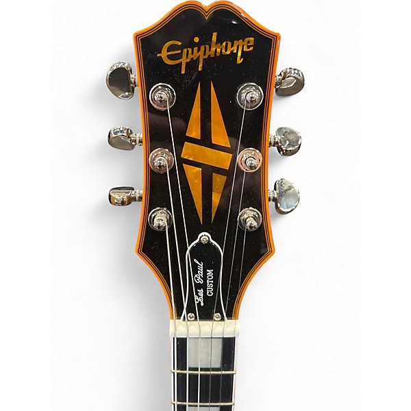 Used Epiphone Les Paul Widow Orange Solid Body Electric Guitar