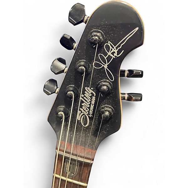 Used Sterling by Music Man JP50 John Petrucci Signature Black Solid Body Electric Guitar