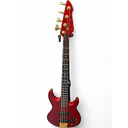 Used Peavey Dyna red Electric Bass Guitar