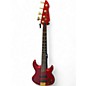Used Peavey Dyna red Electric Bass Guitar thumbnail