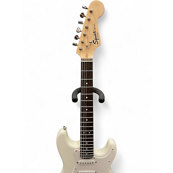 Used Squier Mini Affinity Stratocaster White Electric Guitar