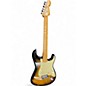 Used 2005 Fender American Deluxe Stratocaster V Neck 2 Tone Sunburst Solid Body Electric Guitar thumbnail