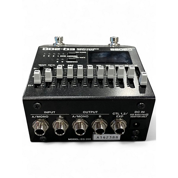 Used BOSS EQ200 Graphic Equalizer Pedal