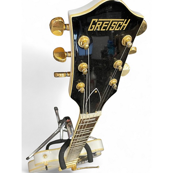 Used Gretsch Guitars g2627tg White Acoustic Electric Guitar