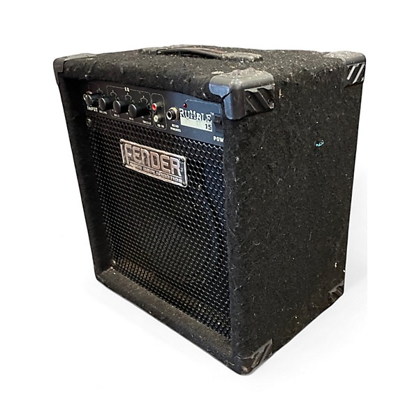 Used Fender Rumble 15 V2 15W 1X8 Bass Combo Amp