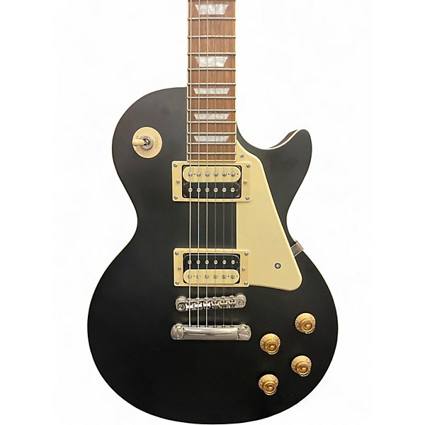 Used Epiphone Les Paul Traditional Pro IV Black Solid Body Electric Guitar
