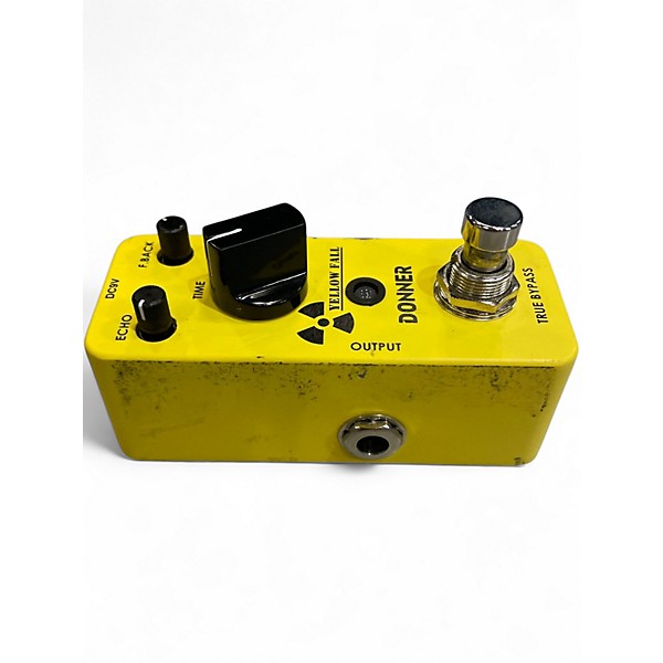 Used Donner Yellow Fall Effect Pedal
