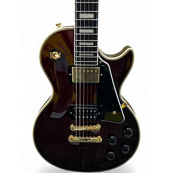 Used Epiphone JERRY CANTRELL LES PAUL WINE RED Solid Body Electric Guitar