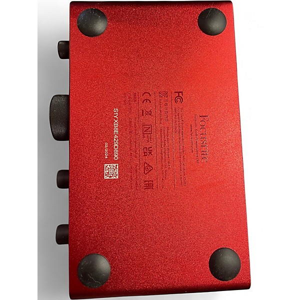 Used Focusrite Scarlett Solo Audio Interface