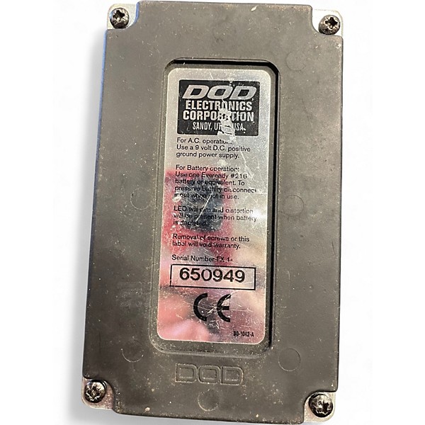 Used DOD Stereo Flanger Effect Pedal
