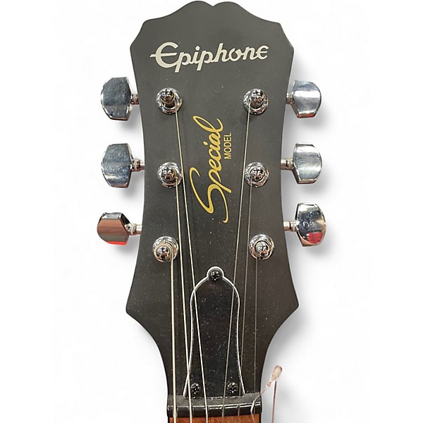 Used Epiphone SPECIAL MODEL Flat Red Solid Body Electric Guitar