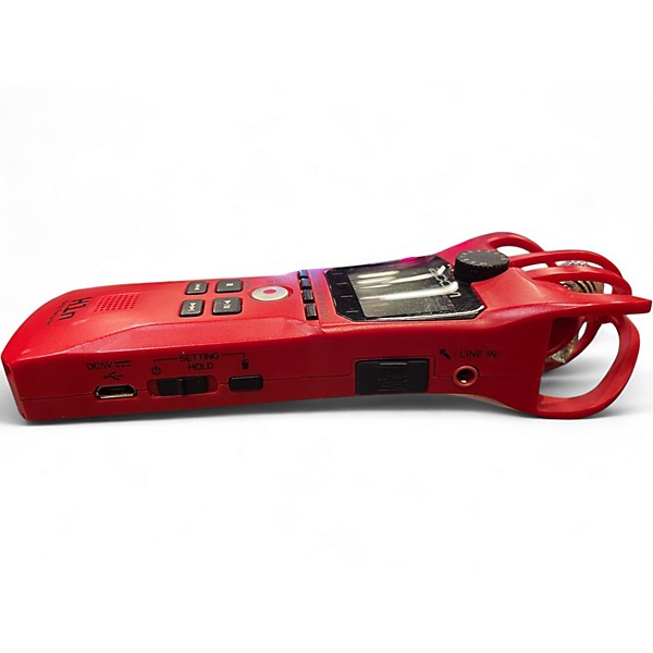 Used Zoom H1n Red MultiTrack Recorder