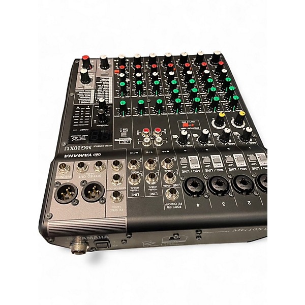 Used Yamaha MG10XU 10 Channel Mixer with Effects Unpowered Mixer
