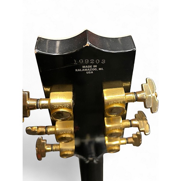 Used The Heritage EAGLE CLASSIC Black Hollow Body Electric Guitar