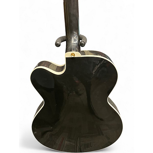 Used The Heritage EAGLE CLASSIC Black Hollow Body Electric Guitar